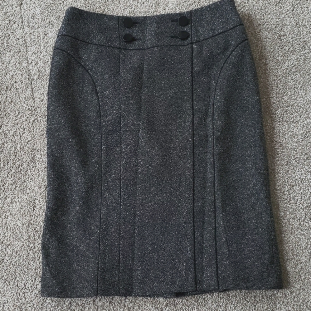 Ann Taylor Piped Tween Pencil Skirt